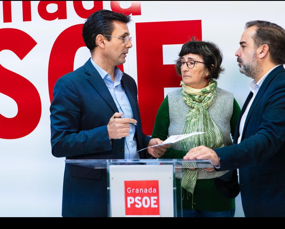 EL PSOE DE LA CAPITAL LAMENTA QUE LA CORRUPCIÓN POLÍTICA DEL PP SIGA MARCANDO LA AGENDA DE GRANADA María-arnedo-PSOE-